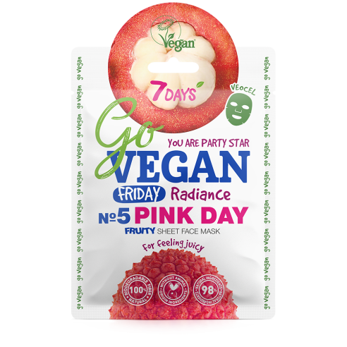 GO VEGAN FRIDAY FACE MASK